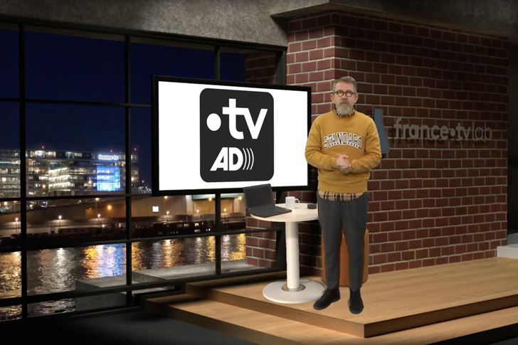 Jamy Gourmaud présente Francetv AD