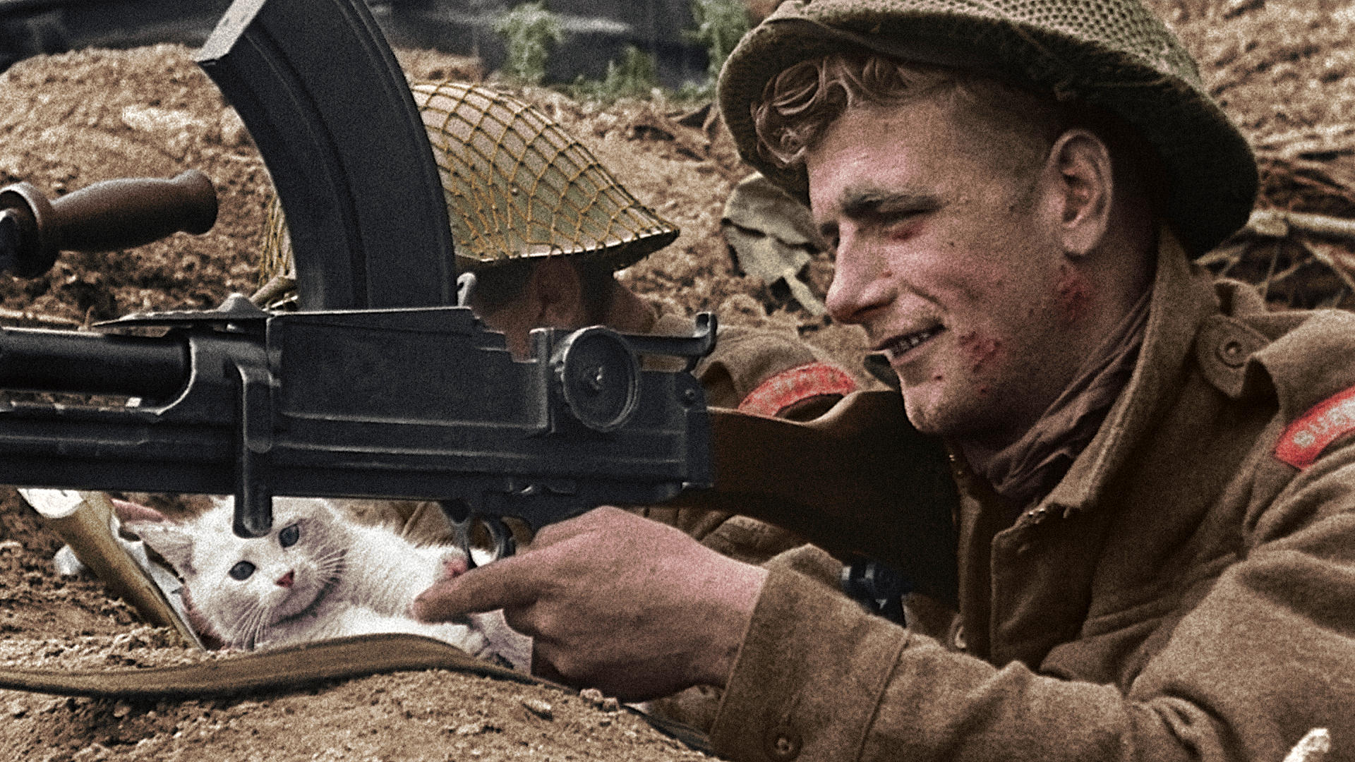 Des images colorisées qui font resurgir le passé...