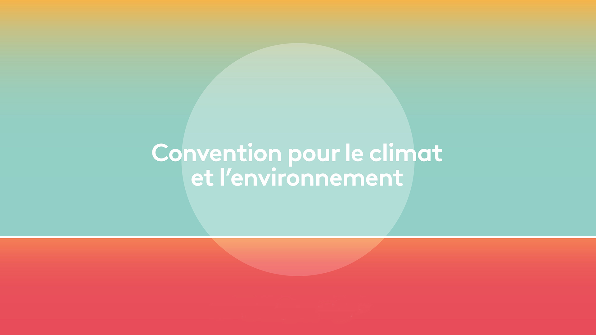 Visuel de la convention climat de France Télévisions