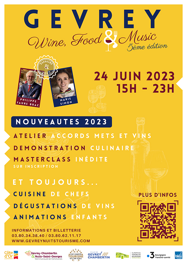 Affiche de Gevrey, Wine, Food and Music