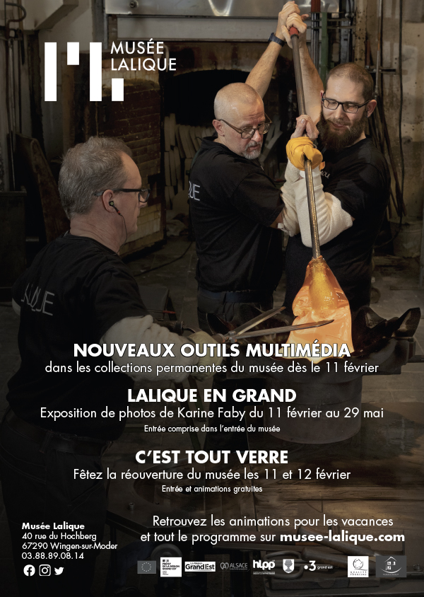Affiche de Lalique en grand