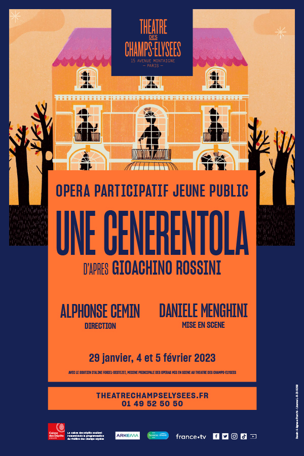 Affiche de Une Cenerentola d’après Rossini