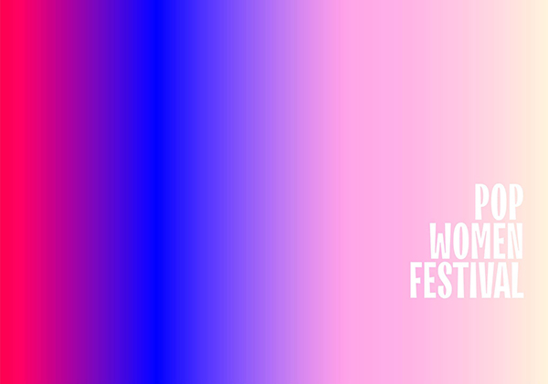 Affiche du festival Pop Women Festival