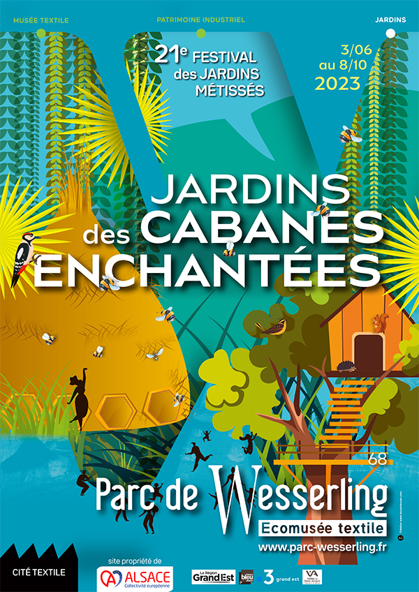 Affiche du Festival des Jardins Métissés