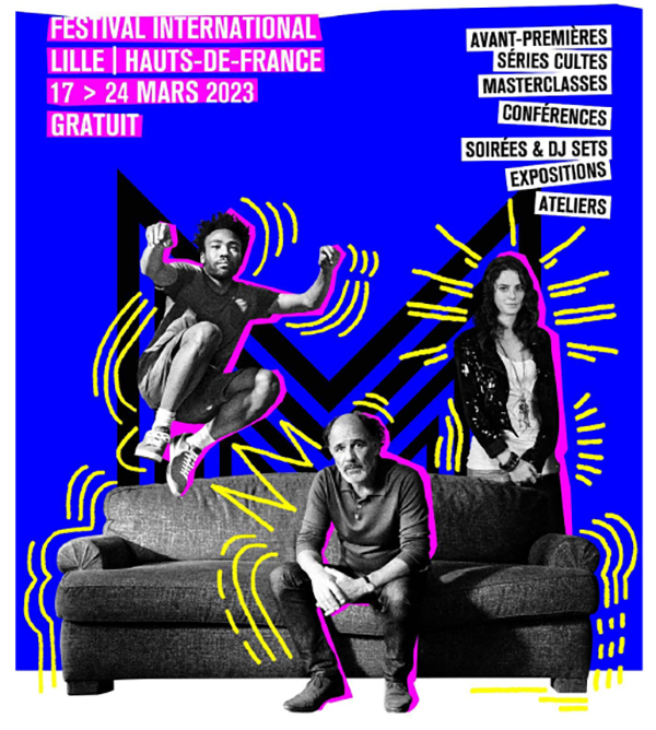 Affiche du festival Séries Mania