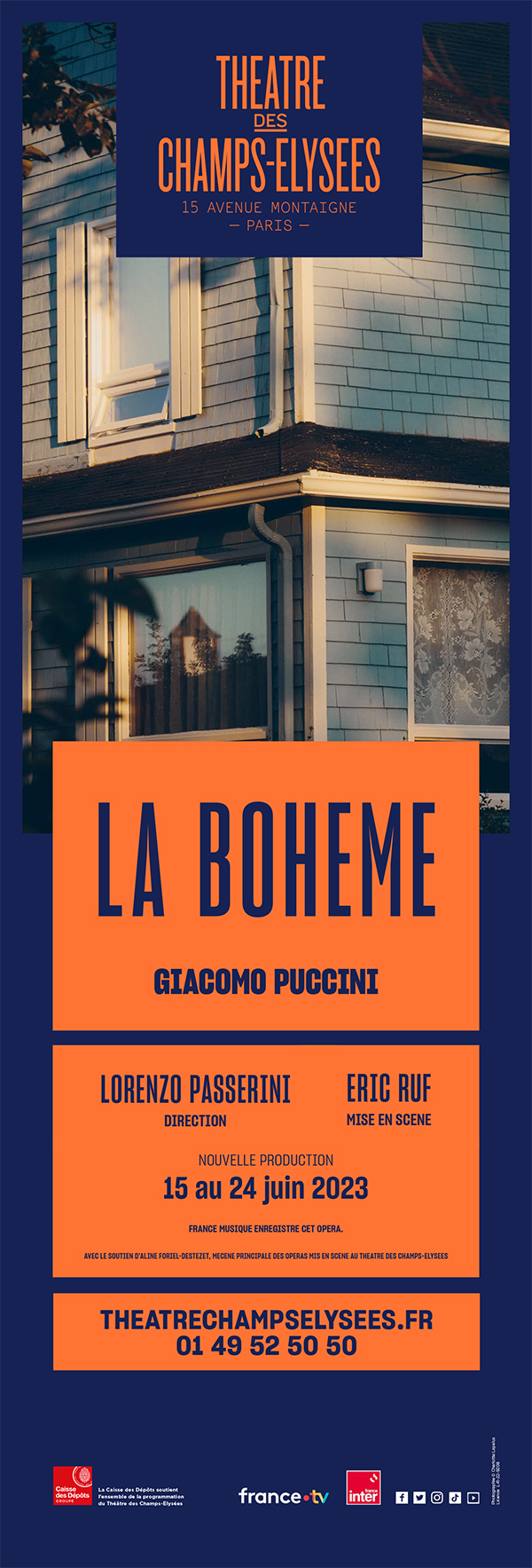 Affiche de La Bohème