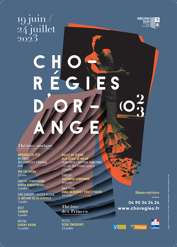 Affiche des Chorégies d’Orange