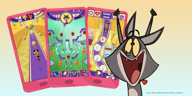 L'application du jeu Taffy