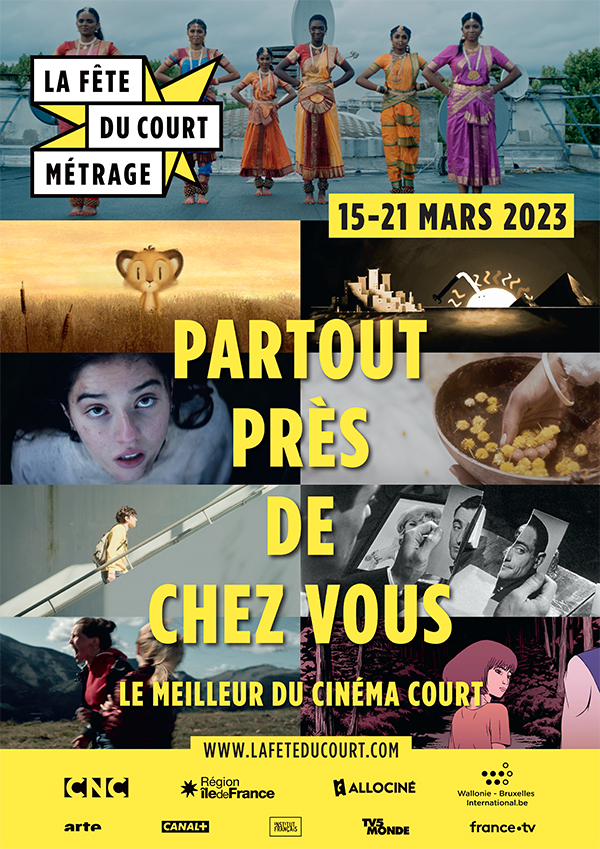 Affiche de La fête du court métrage