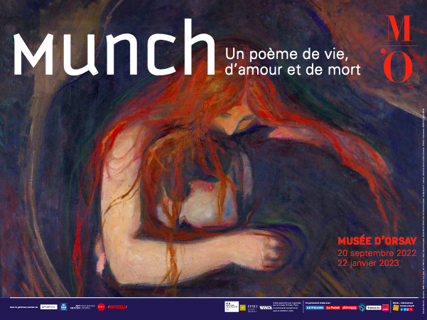 Exposition Edvard Munch, un poème de vie, d'amour et
