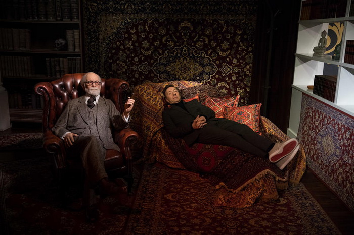 Stéphane Bern au musée Sigmund-Freud de Vienne
