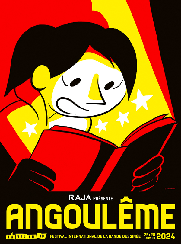 Affiche du festival de BD d'Angoulême