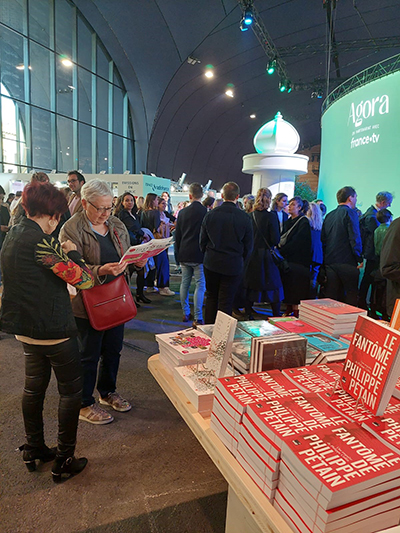 Soirée d'inauguration Festival du Livre de Paris 2022