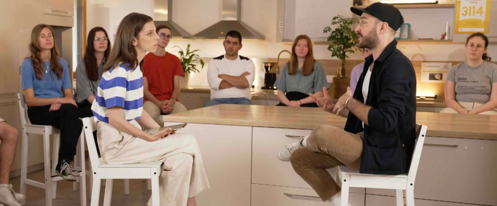 Alix Grousset et Mickaël Worms-Ehrminger.