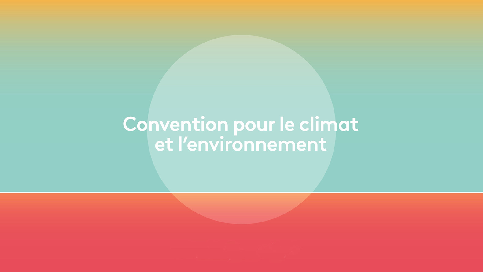 Visuel de la convention climat de France Télévisions