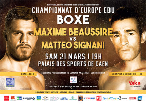 Championnat d'Europe de boxe à Caen