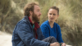 Une belle histoire - Les comédiens Sébastien Chassagne (David), Tiphaine Daviot (Charlotte),