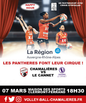 Les panthères de Chamalières font leur cirque