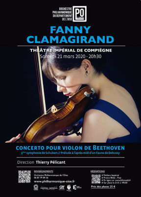 Fanny Clamagirand et l'Orchestre Philharmonique de l'Oise