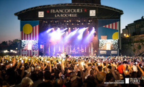 Scène des Francos avec public
