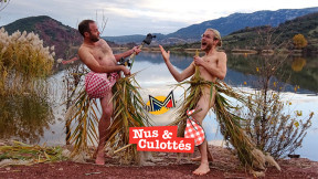 Nans et Mouts, les 2 héros de "Nus & Culottés"