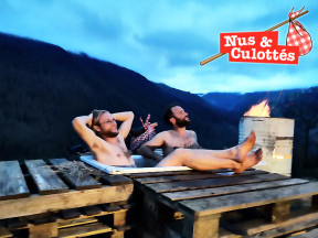 Photo de Nans et Mouts, les 2 héros de "Nus & Culottés"