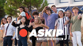 Les comédiens de la série ASKIP, le collège se la raconte