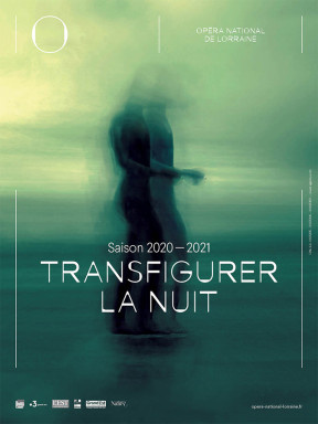 Affiche de la saison 2020 - 2021 de l'Opéra national de Lorraine