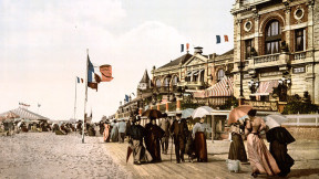 Photo 1890 Promenade grand salon Trouville