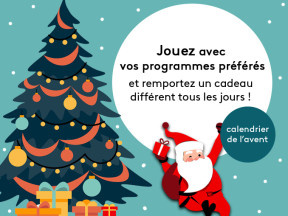 Visuel opération du calendrier de l'avent du Club France TV