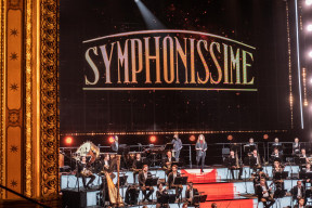 Photo scène du Théâtre du Châtelet avec l'orchestre