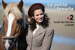 Lucie Lucas (Pauline) avec son cheval