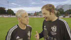 Photo de Didier Deschamp et de Yoann Lemaire