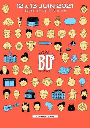 Affiche de Lyon BD Festival