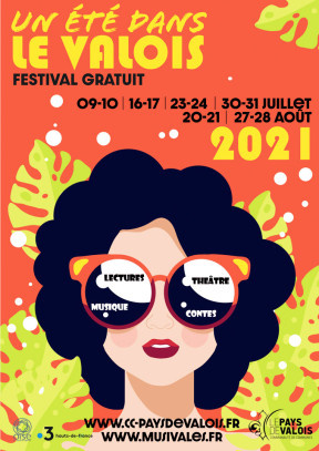 Affiche "Un été dans le Valois"