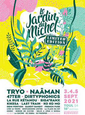 Affiche du Jardin du Michel Limited Edition