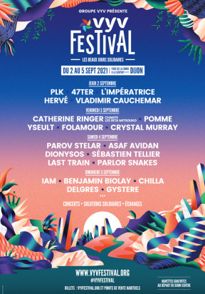 Affiche VYV Festival Dijon