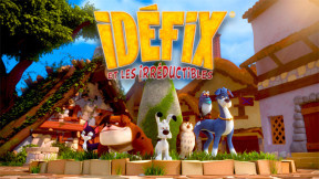 Photo d'Idéfix et sa bande d’irréductibles !