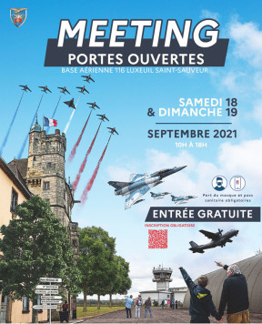 Affiche meeting aérien BA 116