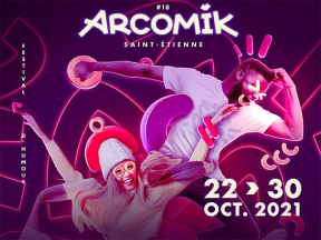 Visuel de l’affiche du Arcomik Festival