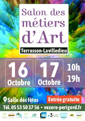Salon des métiers d'art à Terrasson-Lavilledieu