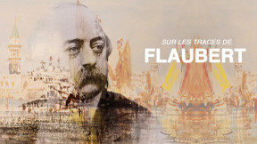 Affiche "Sur les traces de Flaubert"