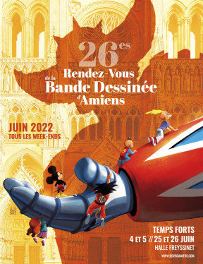 26es rendez-vous de la Bande Dessinée d'Amiens