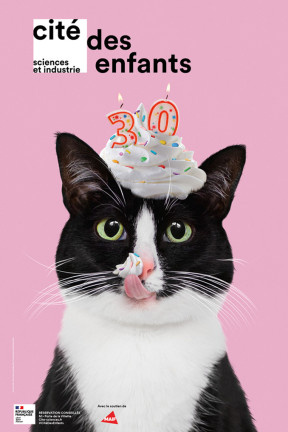 Photo de l'affiche des 30 ans de la Cité des Enfants