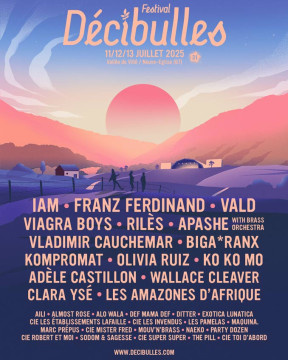 Festival Décibulles 2025 affiche
