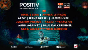 Affiche du POSITIV Electronic Festival