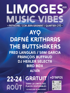 Limoges music vibes 2025