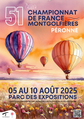 Championnat de France de montgolfière à Péronne