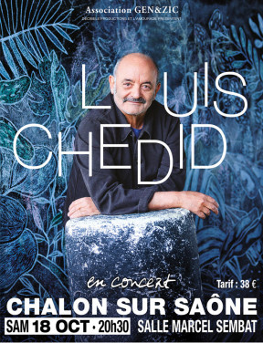 Louis Chedid en concert à Chalon-sur-Saône