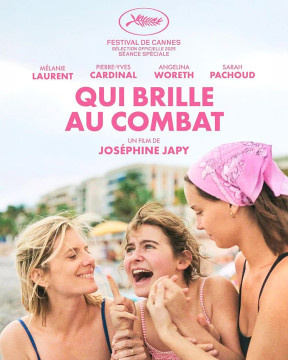 Affiche Film Qui Brille au combat